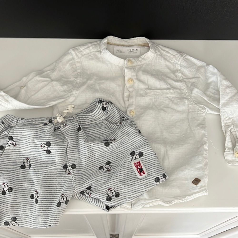 Zara Baby Top and Bottom